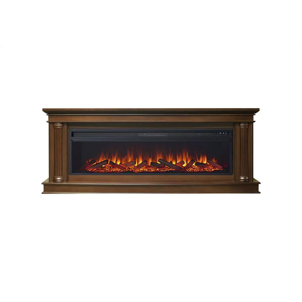 Каминокомплект Royal Flame Rome с очагом Vision 60 1.5 кВт цвет каштановый STLM-2129524