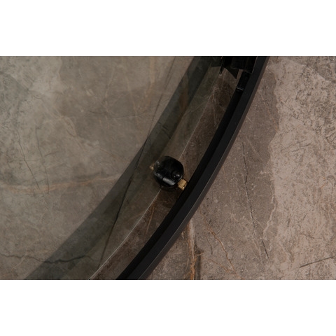 Orange E01-090TB Душевой уголок с поддоном 90х90х205. черный хром sun-id-1517258 - Вид №4