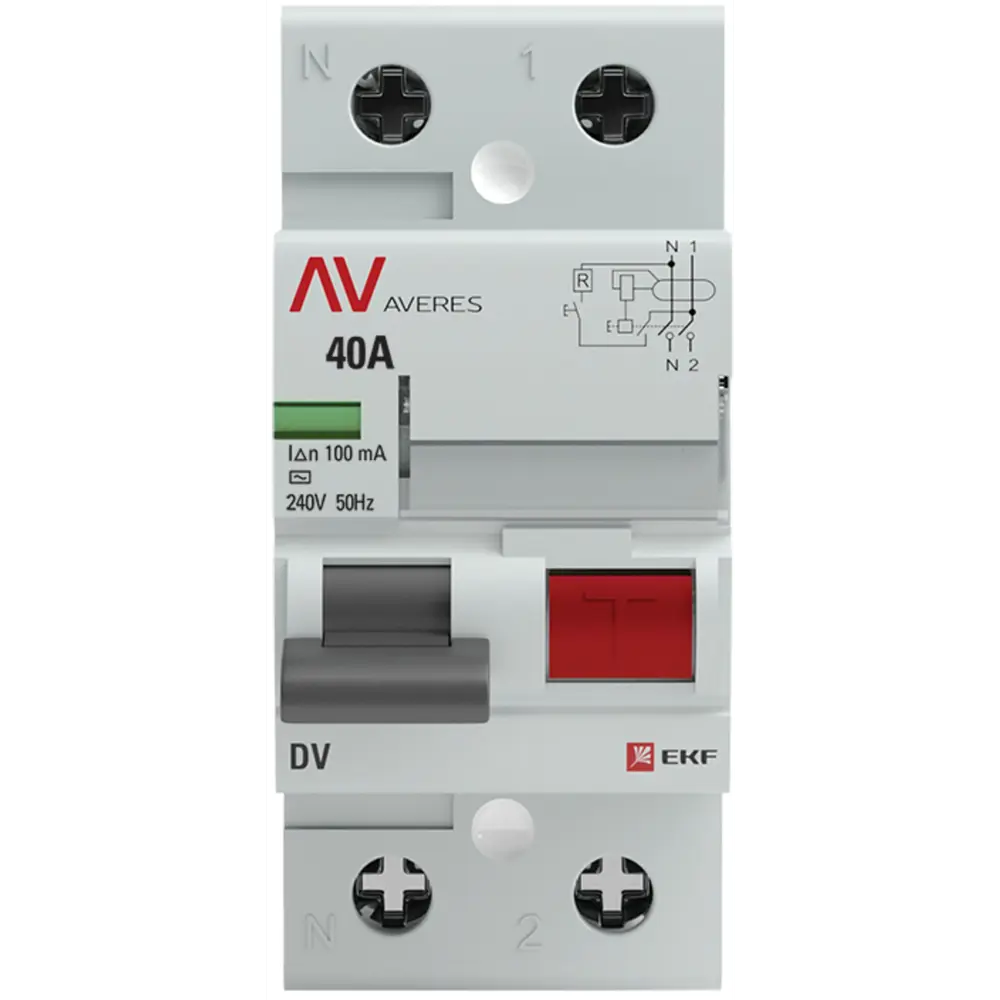 УЗО EKF Averes DV - защита от поражения током и возгорания 84579894 STLM-0052255 - Вид №2