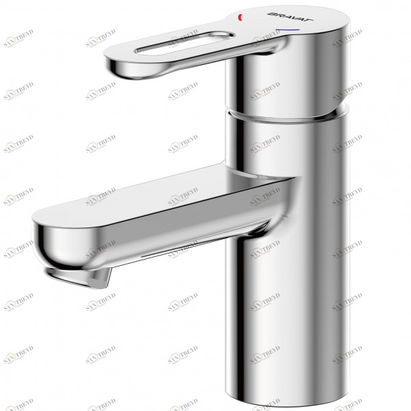 Cмеситель для ванной комнаты на раковину низкий STREAM-D F137163C bravat