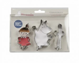 Формы для печенья "Мю", "Муми-тролль", "Хатифнатт" LE-VILLAGE МУМИ-ТРОЛЛЬ 044858 Серебристый