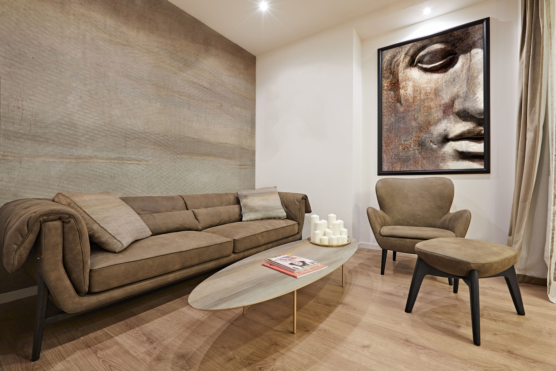 Металлический овальный журнальный столик MOMENTI Home &amp ARCH-00045905 - Вид №5