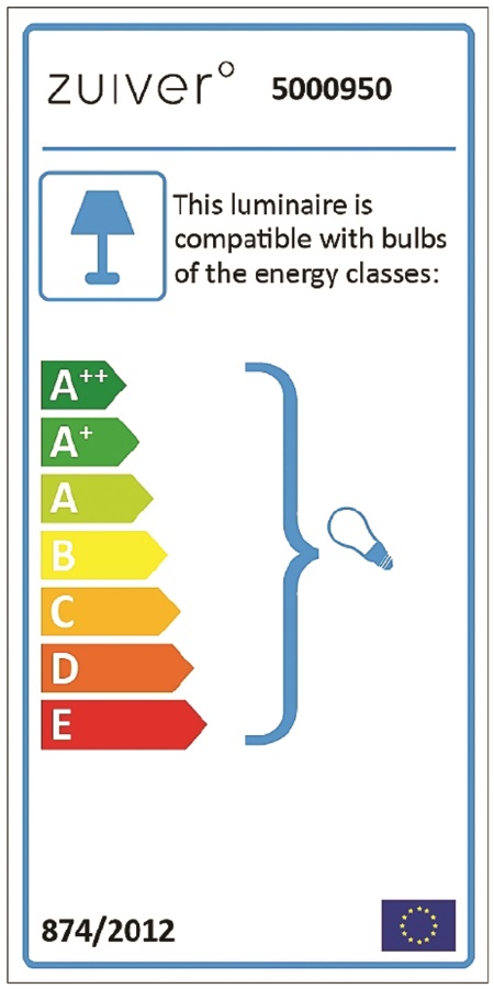Лампа Reader, матовая черная Zuiver 5000950 - Вид №11