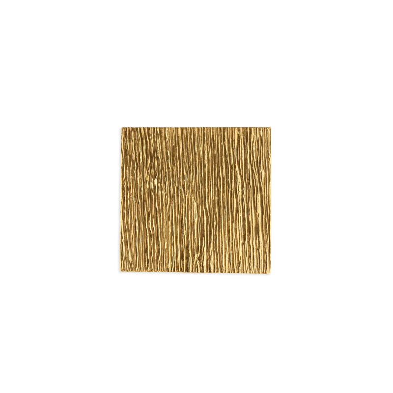 TE6004 PullCast Ручка шкафа LARCH Полированная латунь Texture Collection