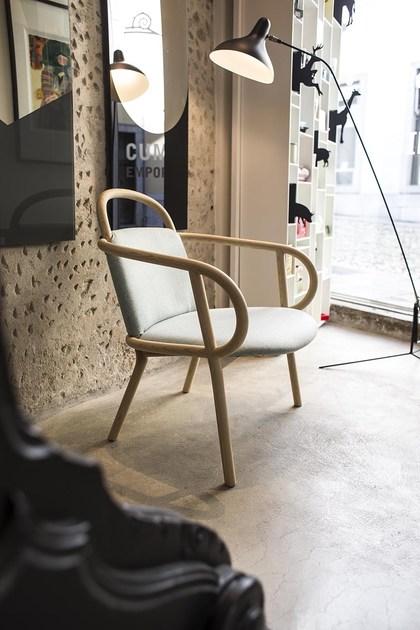 Very Wood Кресло из дерева с подлокотниками Zantilam sun-id-1455890 - Вид №8