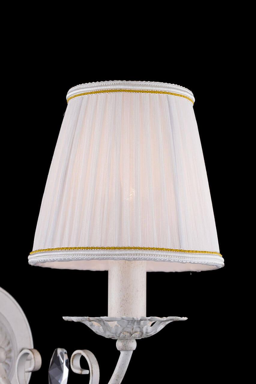 Бра с абажуром белое Bianchi FR2307-WL-01-WG FREYA BIANCHI 00-3928139 Белый - Вид №1