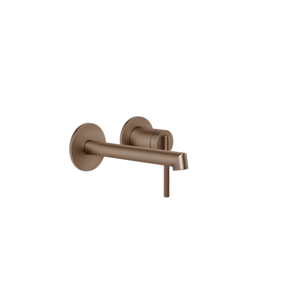 Смеситель для умывальника 63581 708 Gessi Ingranaggio МЕДНЫЙ МАТОВЫЙ PVD 63581708