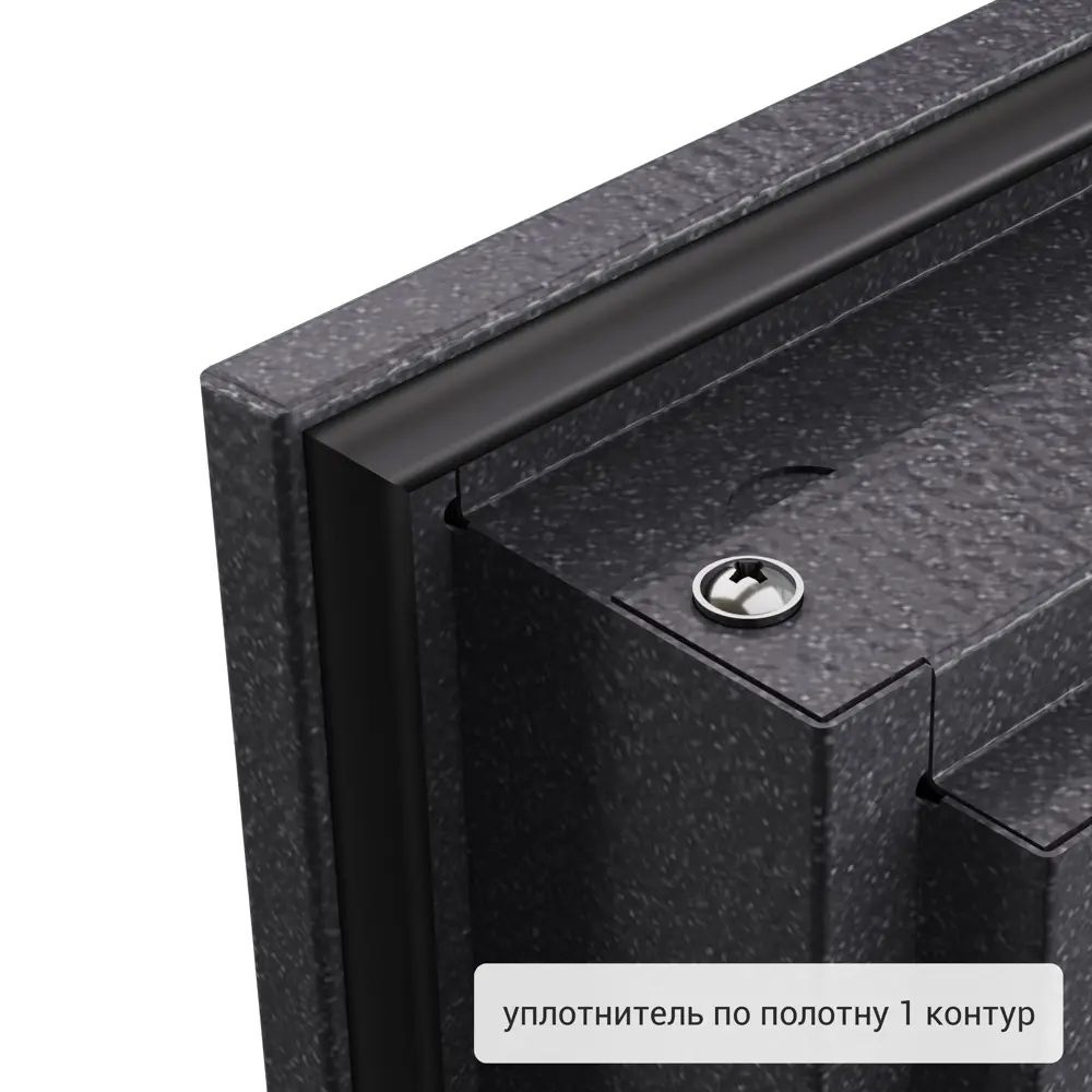 Дверь входная металлическая Берн 86x205 см правая цвет скай белый с зеркалом 83404168 STLM-2049671 TOREX  - Вид №10