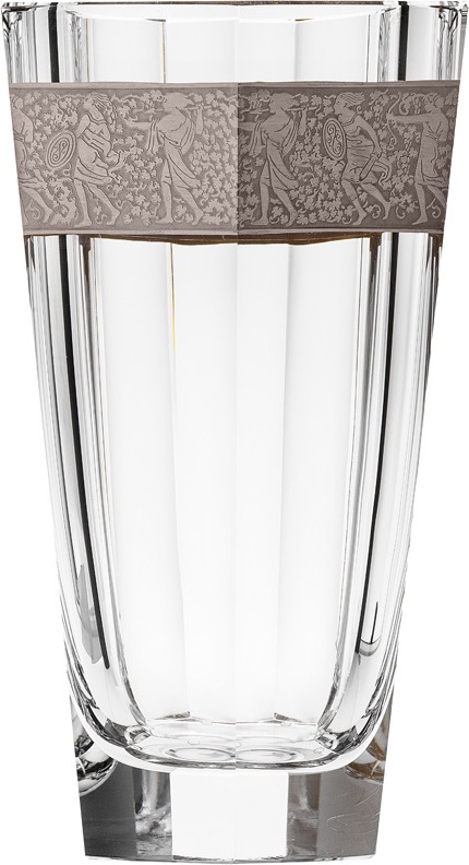 10673448 Moser Ваза Moser Чистота 28см, платина, п/к Хрусталь бессвинцовый 