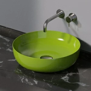 L615121 Накладная раковина на столешницу  круглая A. e T. Italia ELITE