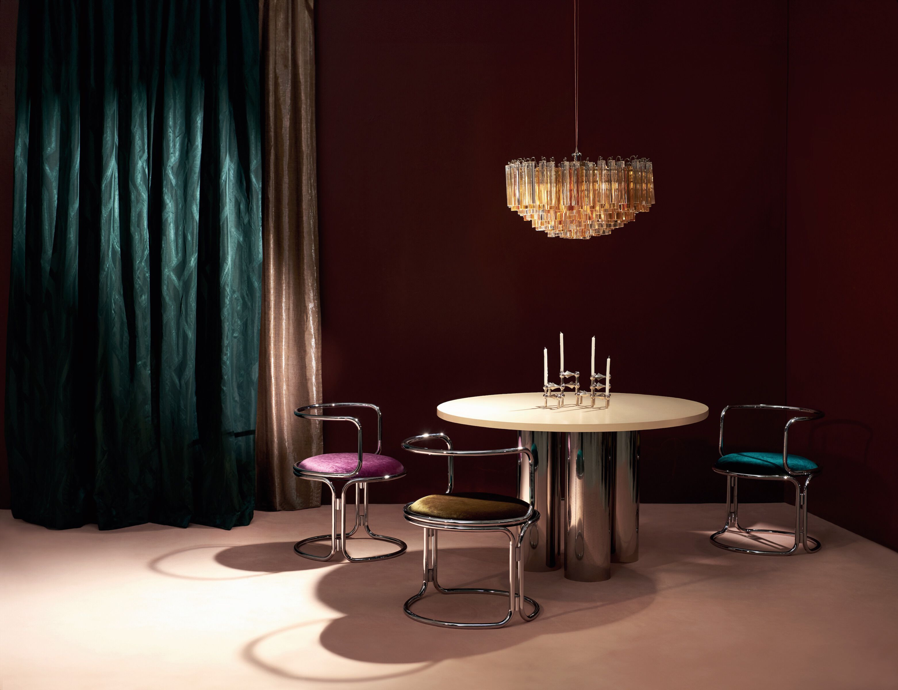 Ткань с графическим рисунком Élitis Паласио ARCH-00039773 - Вид №3