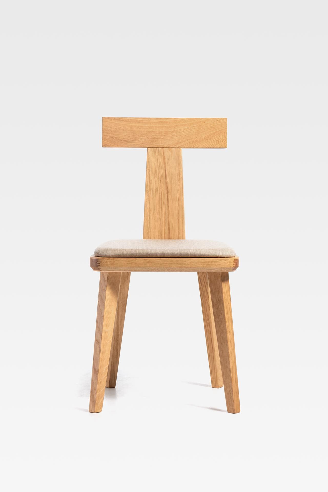 Деревянный стул с мягким сиденьем SIPA T Coffee ARCH-00042585 - Вид №15