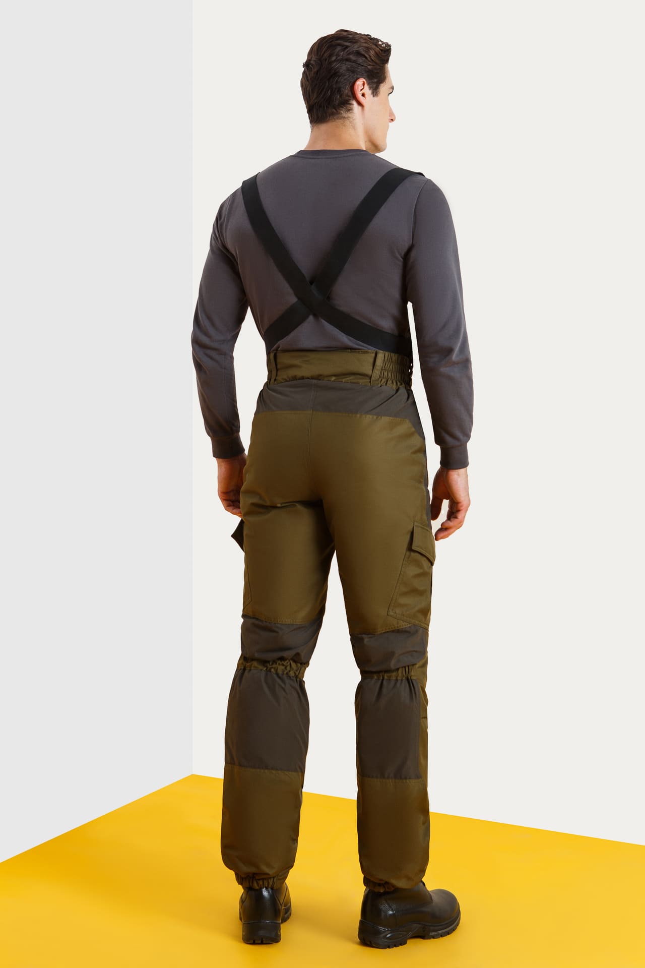 63938 Костюм  зимний хаки West Fishing  Зимняя спецодежда Santreyd  - Вид №11