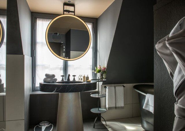 Зеркало в черной оправе Spekkio Venus ARCH-00110432 - Вид №9