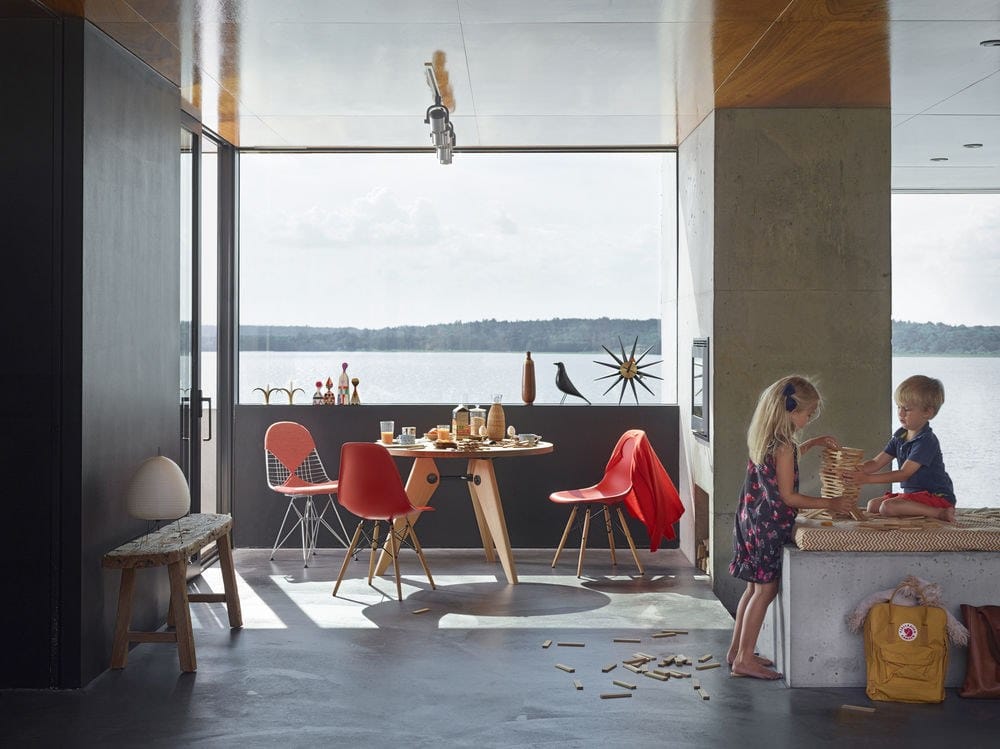 Мягкий стул из ткани VITRA Eames Plastic Chair ARCH-00071507 - Вид №12