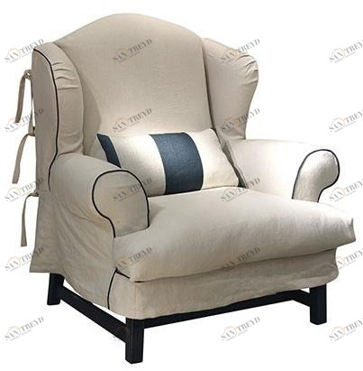 SOFTHOUSE Кресло с обивкой из ткани с подлокотниками Ottone sun-id-1460048