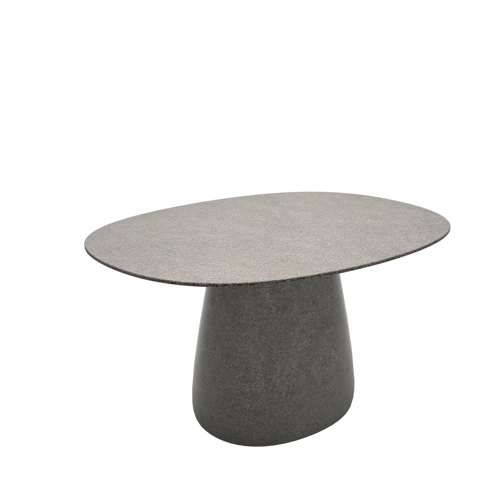 Овальный садовый стол из ламинированной керамики Qeeboo Булыжник ARCH-00055916 - Вид №4