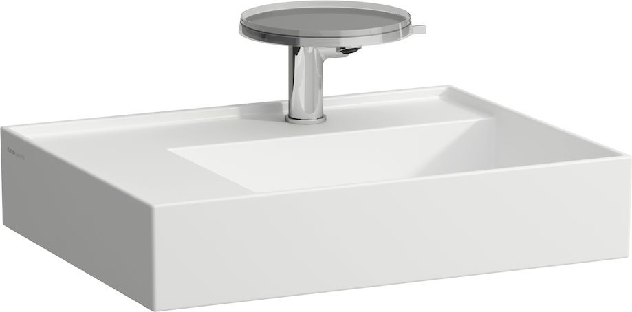 H8103354001121 Раковина с полочкой слева, со специальным скрытым сливом LAUFEN PRO - Вид №17