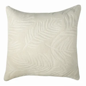 Декоративная подушка TEXREPUBLIC Листья 40x40 см цвет шампань 89417255