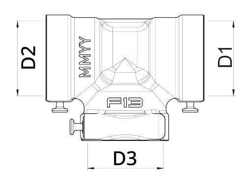 Женский тройник TECO FASTEC® ARCH-00068524 - Вид №1