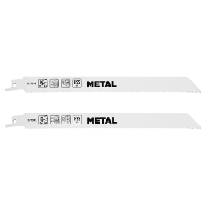 Набор полотен для сабельной пилы по дереву и металлу KWB 571085, 2 шт.