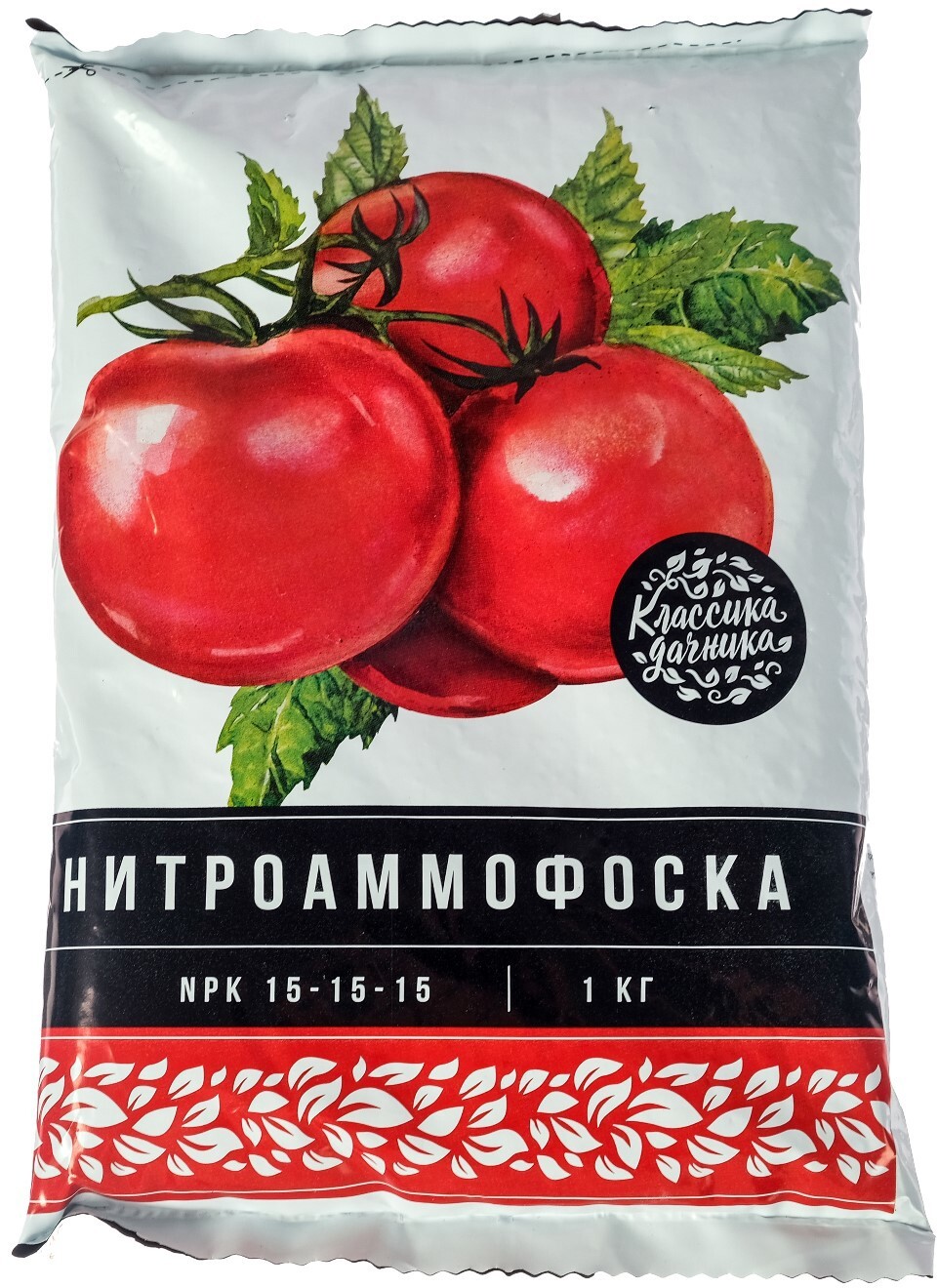 91083468 Удобрение минеральное Нитроаммофоска N-15% P2O5-15% K2O-15% 1 кг STLM-0475521 НОВ-АГРО