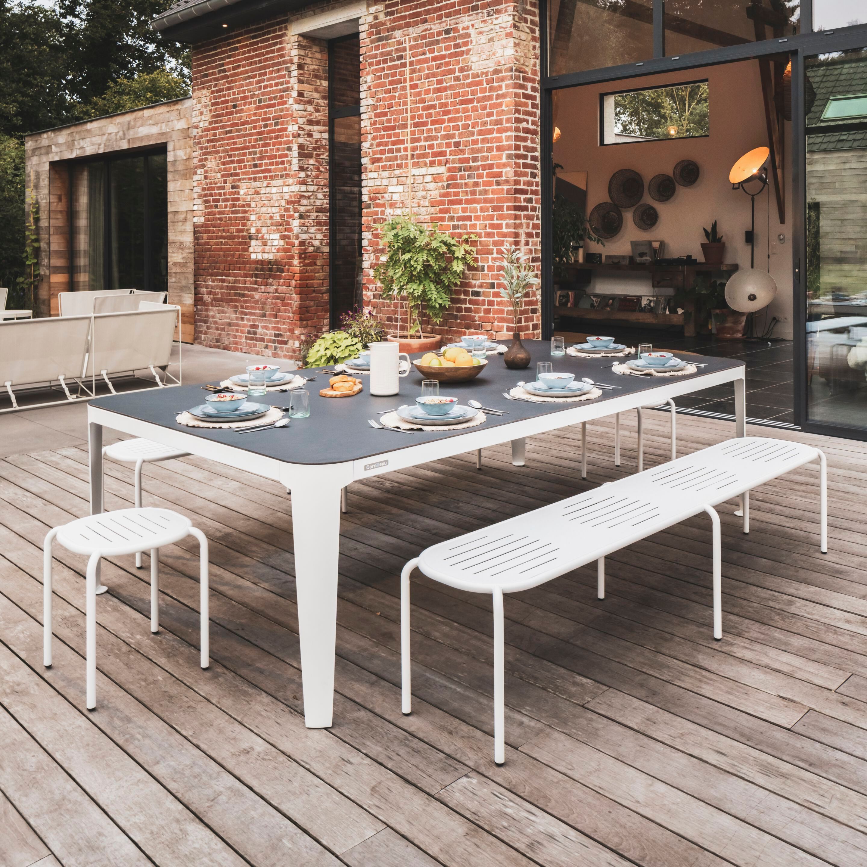 Низкий стул из оцинкованной стали Cornilleau Hyphen ARCH-00037036 - Вид №16