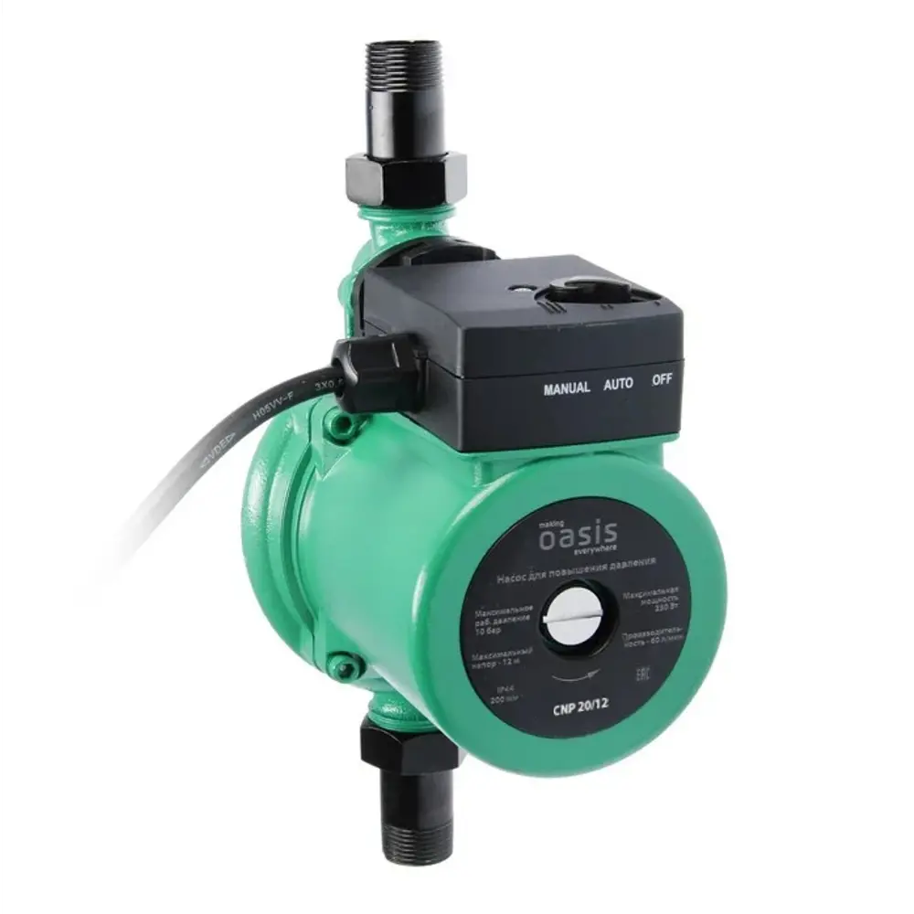 Насос повышения давления Oasis CNP 20/12 для стабильного напора воды 18690521 STLM-0012059