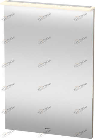 XL749203131 Зеркало с подсветкой X-Large #XL7492 600 x 36/105 мм Сосна серебристая, декор Duravit