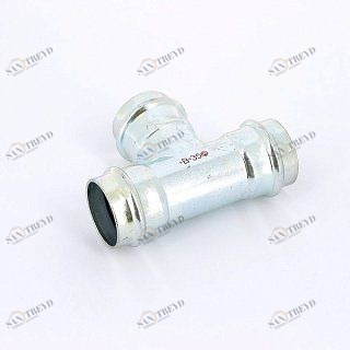 Тройник пресс оцинкованная сталь 35 IBP PC51300353535