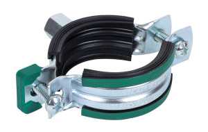 3396079 KSB2 Хомуты с вкладышем epdm (M8/10) для стальных, медных, чугунных и пластиковых (многослойных) труб walraven