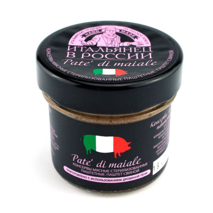 Паштет свиной Итальянец в России Santreyd 2978 - Вид №1