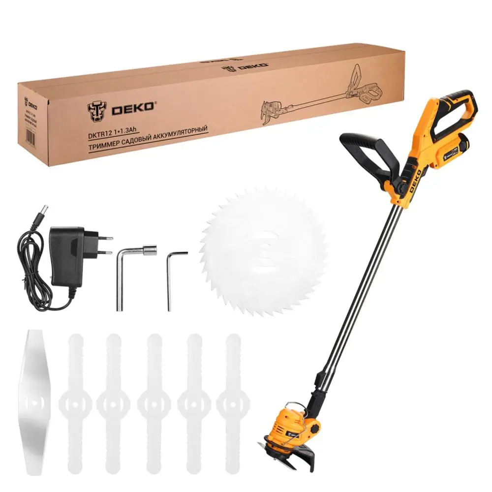 Аккумуляторный триммер DEKO DKTR12 для идеального газона 89361286 STLM-0962070 - Вид №1
