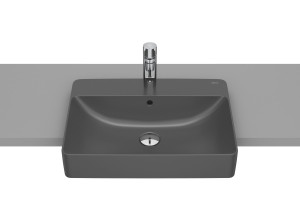 A32753S640 Полувстраиваемая раковина FINECERAMIC® для столешницы ROCA Inspira