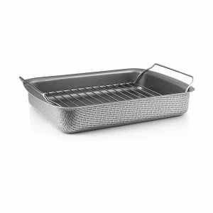 202030 Жаровня с решеткой и антипригарным покрытием slip-let®, 35х25 см Eva Solo