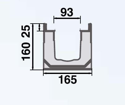 Виброкомпактный бетонный канал GRIDIRON ARCH-00088934 - Вид №2