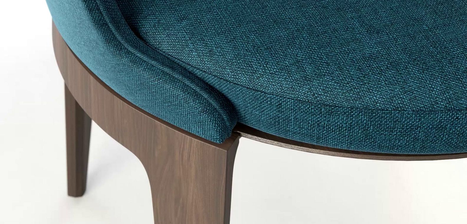 Тканевый поворотный стул с подлокотниками ROCHE BOBOIS TOURNICOTI ARCH-00134966 - Вид №7