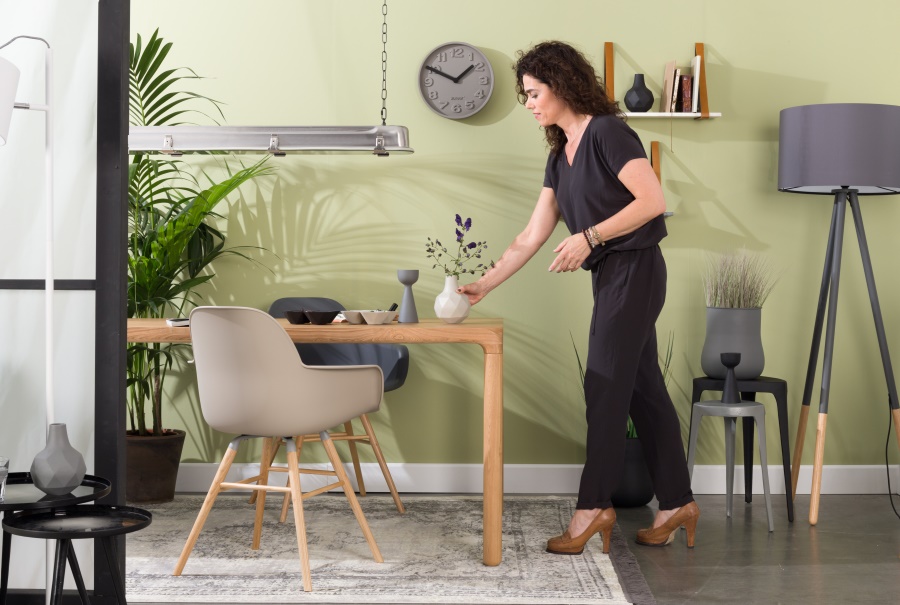 Кресло Albert Kuip светло-серое Zuiver 1200133 - Вид №12