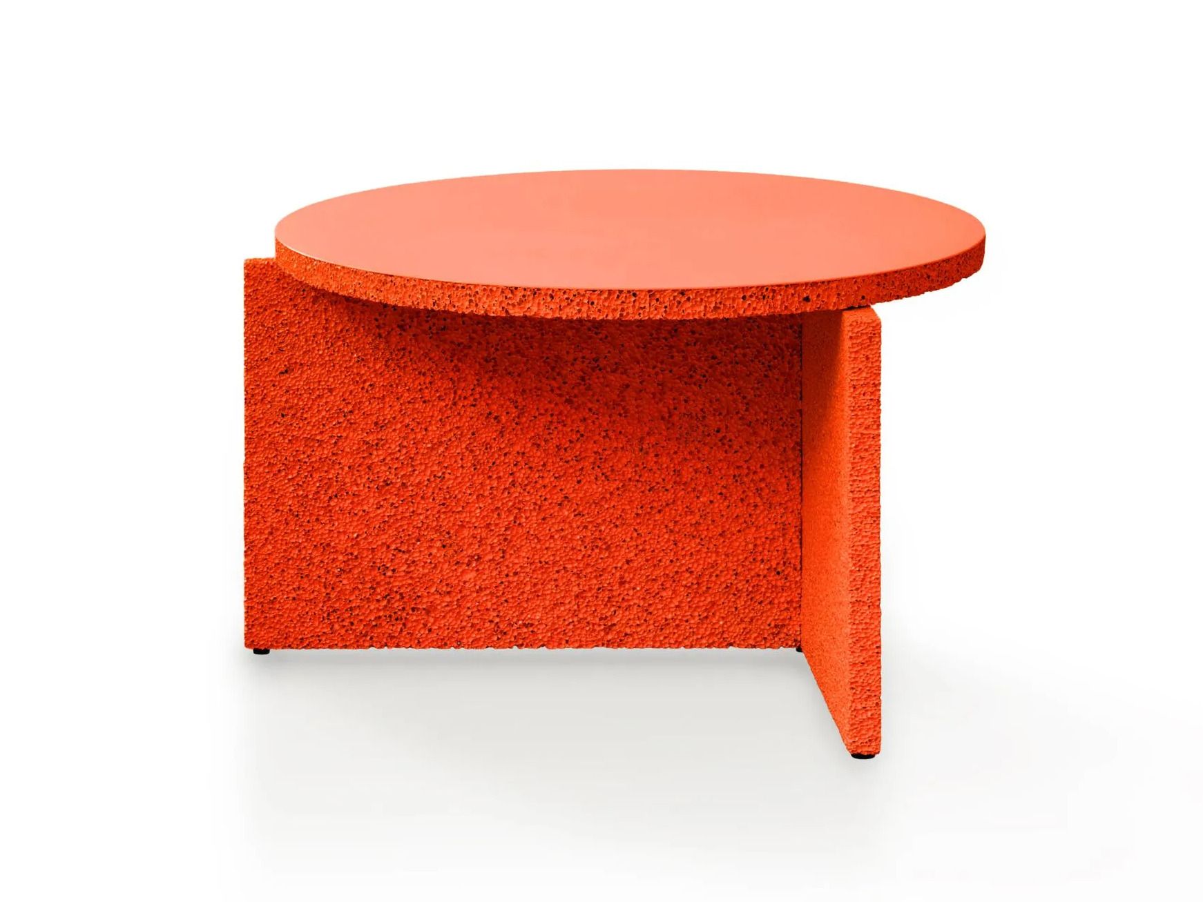 Круглый журнальный столик из анодированного алюминия DANTE - Goods And Bads The Jetzt ARCH-00007486