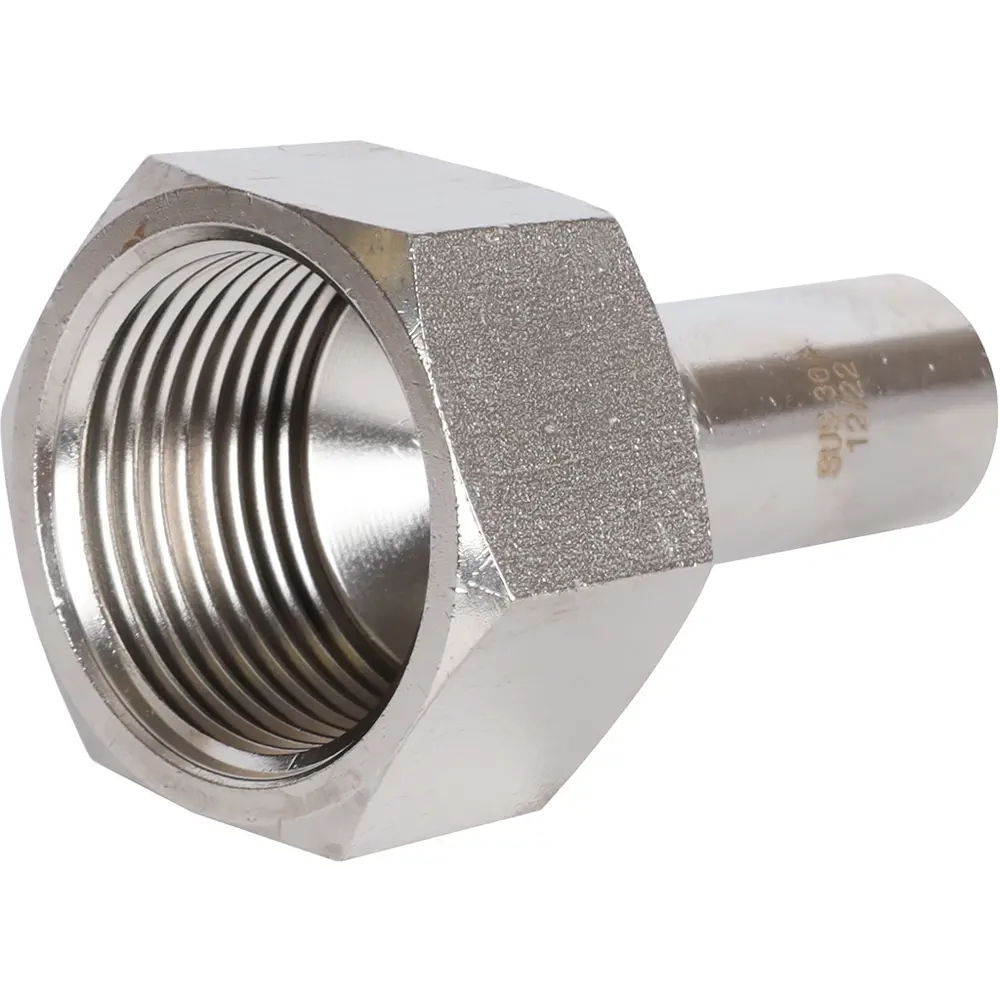 Муфта переходная Rommer 1"x18 мм НПр-ВР нержавеющая сталь STLM-2141250