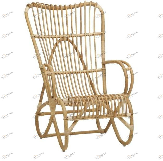 Kok Maison Кресло из ротанга с подлокотниками Vintage 629/1