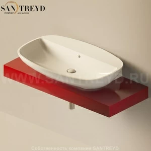 Flaminia FORTY6 Столешница от 120 до 250 см красная F68082.3011