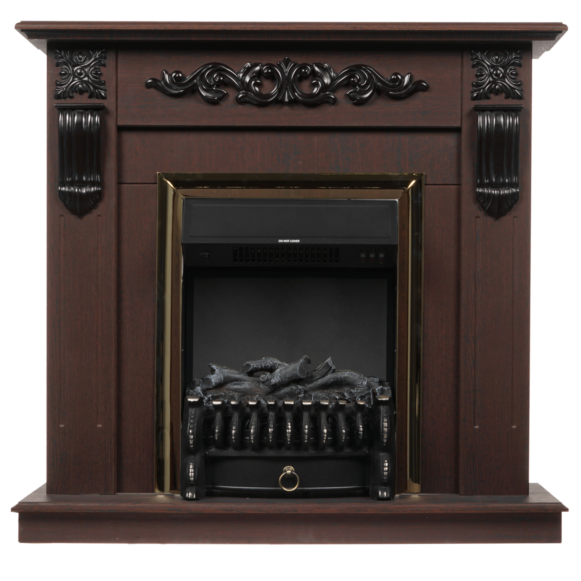 8167296 Каминокомплект RealFlame Dominica STD/EUG DN + Fobos Lux Brass STDN-0060410 - Вид №2