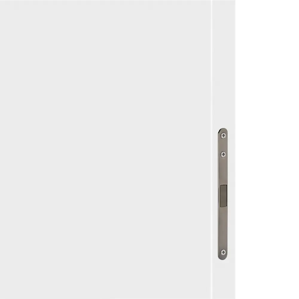 Дверь межкомнатная глухая Invisible 80x220 см цвет белый с замком левая 89433709 STLM-2127613 VELLDORIS  - Вид №2