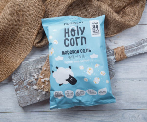 2734 Кукуруза воздушная с морской солью Вкусляндия