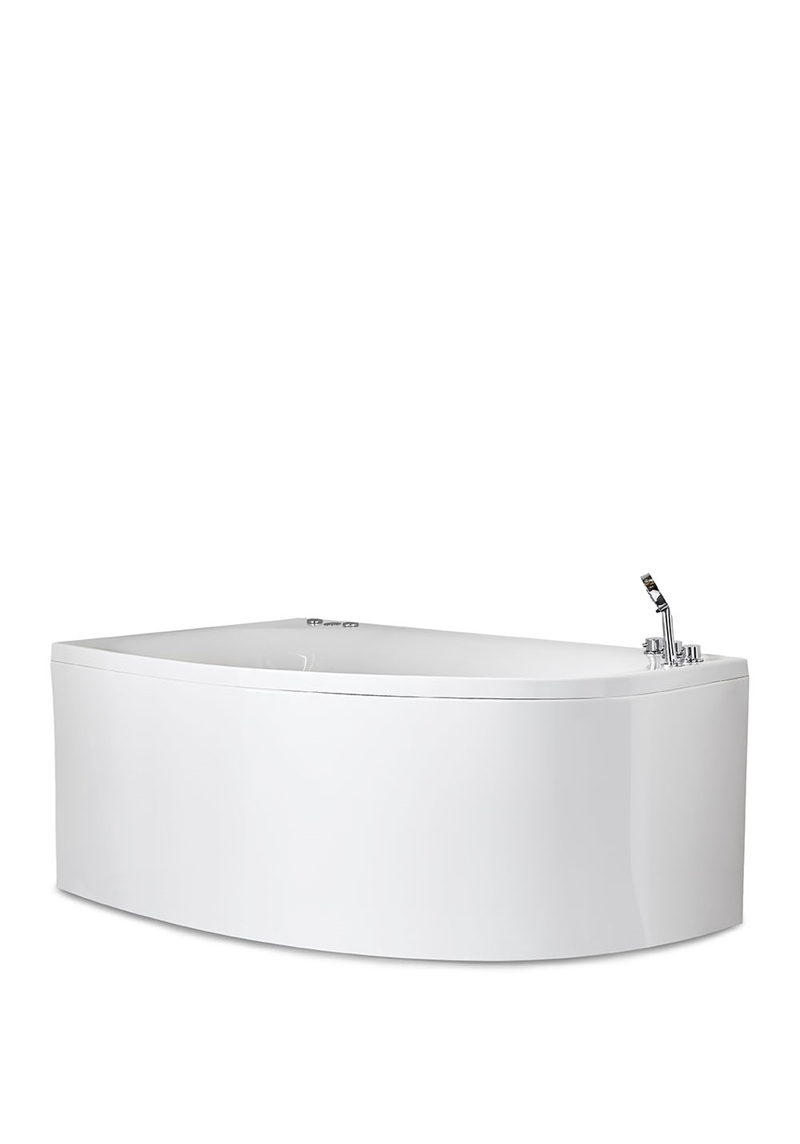 128 Массажные Ванны Sand 160 Platinum Right + Mix  Noro  Белый 