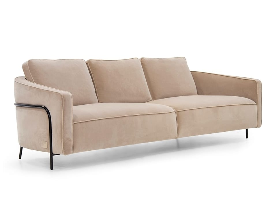 3-местный бархатный диван Formitalia ARCH-00044804