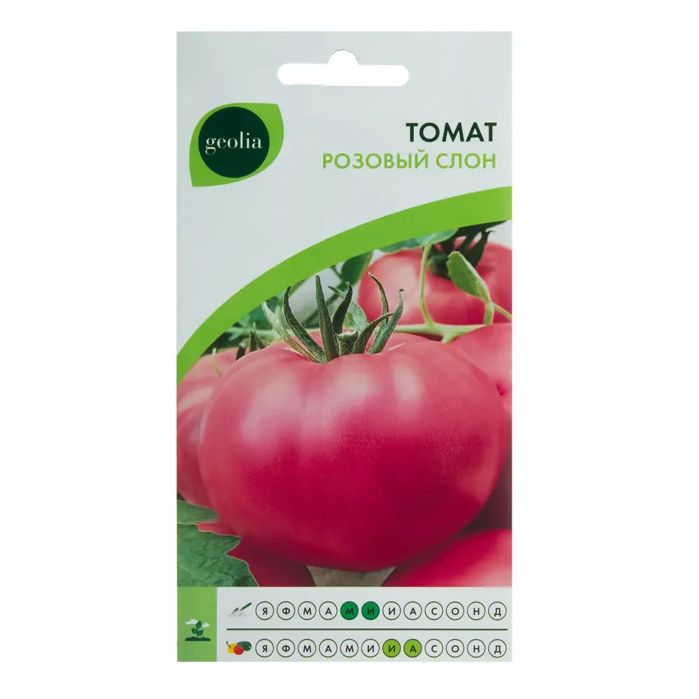 Семена томатов Geolia «Розовый слон» — крупноплодный сорт для салатов 17585261 STLM-0008364