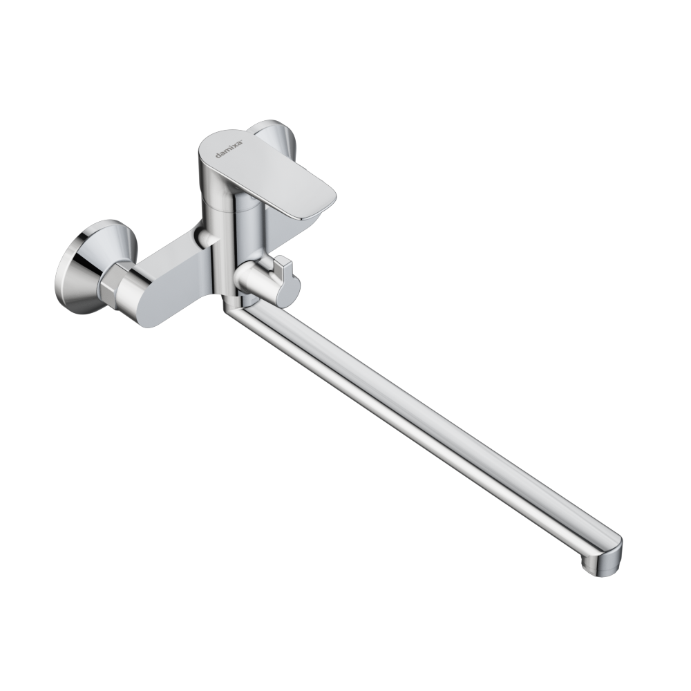 789500000 2 смеситель для ванны/душа с универсальным изливом 350 мм ручным душем Damixa Origin Evo  - Вид №1