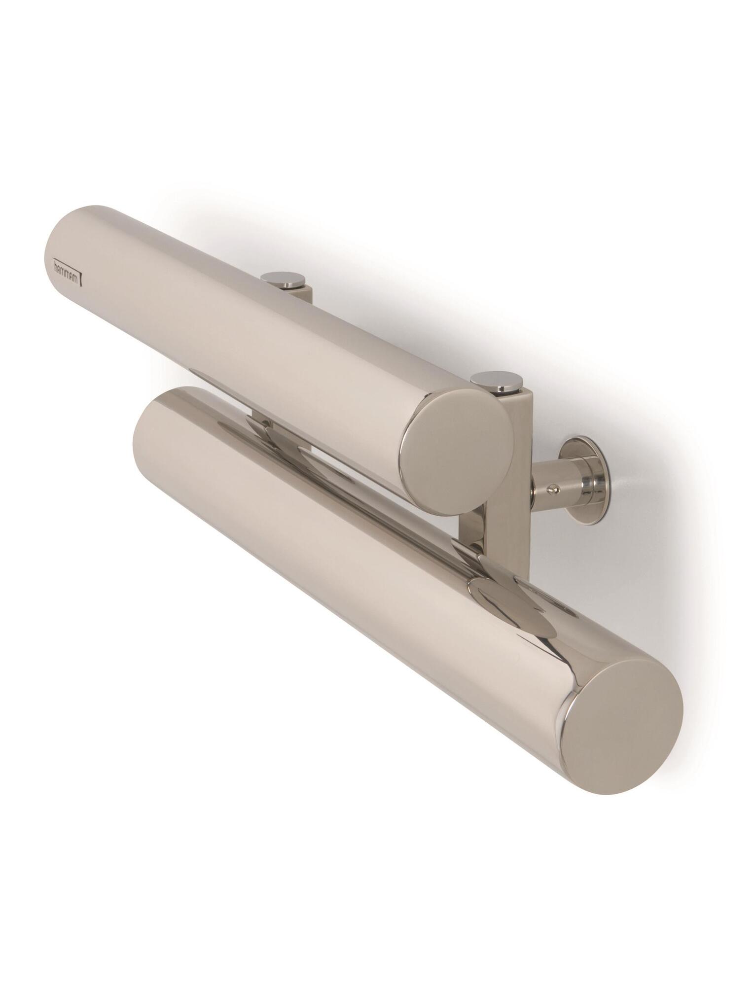 Полотенцесушитель Hammam MERCURY Stainless steel  комбинированный; электрический или водяной Сталь  - Вид №35
